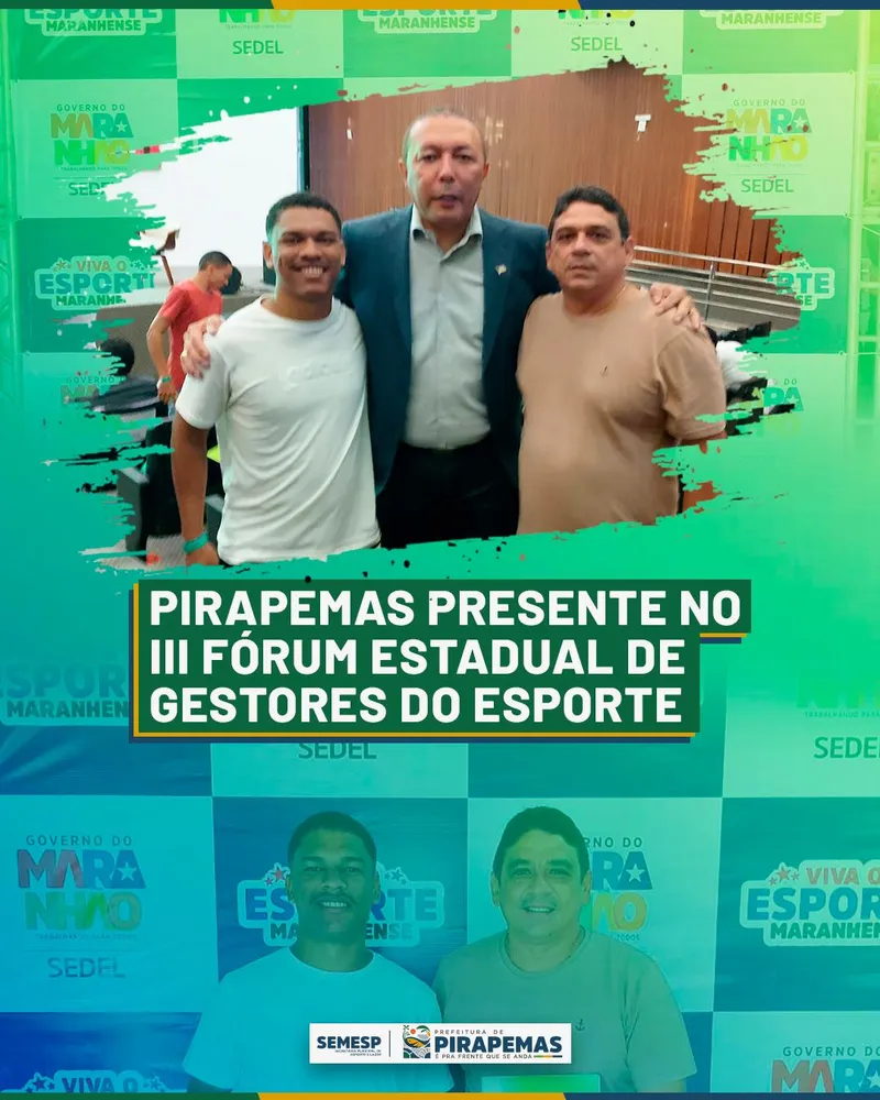 III Fórum Estadual de Gestores do Esporte! 🏆⚽🏀