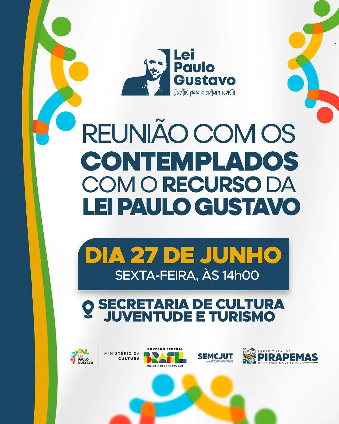 🎭 REUNIÃO COM OS CONTEMPLADOS DA LEI PAULO GUSTAVO