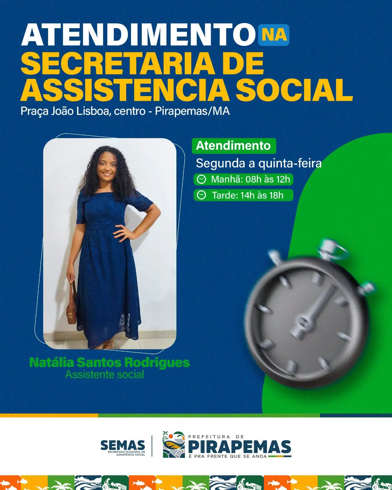 Atendimento na Secretaria de Assistência Social!