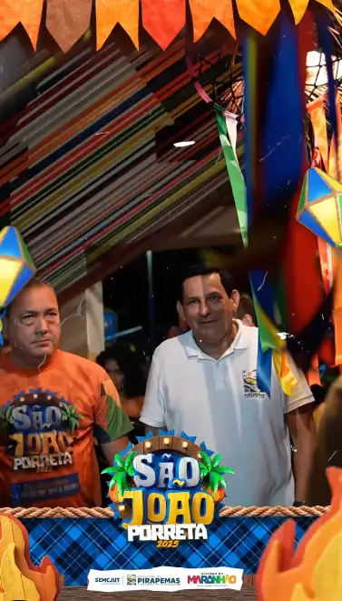 A primeira noite do nosso São João Porreta!