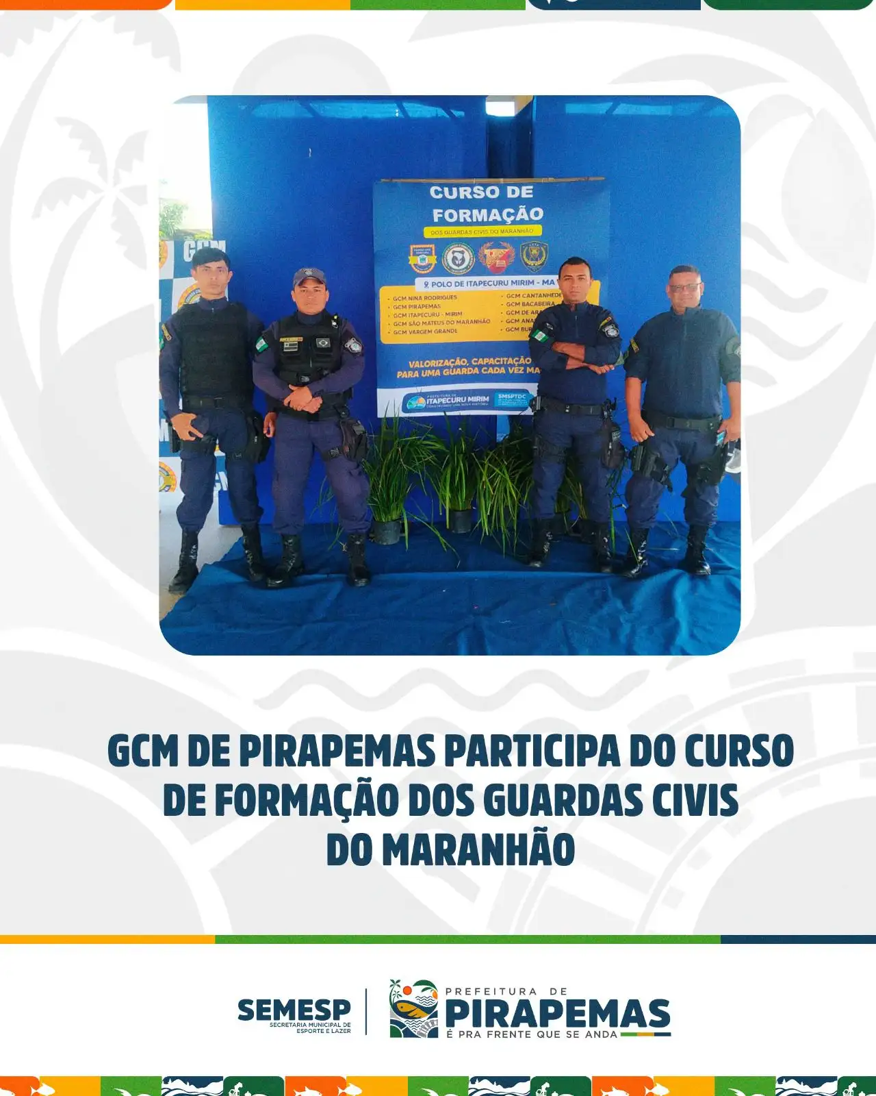 Aula Inaugural do Curso de Formação dos Guardas Civis