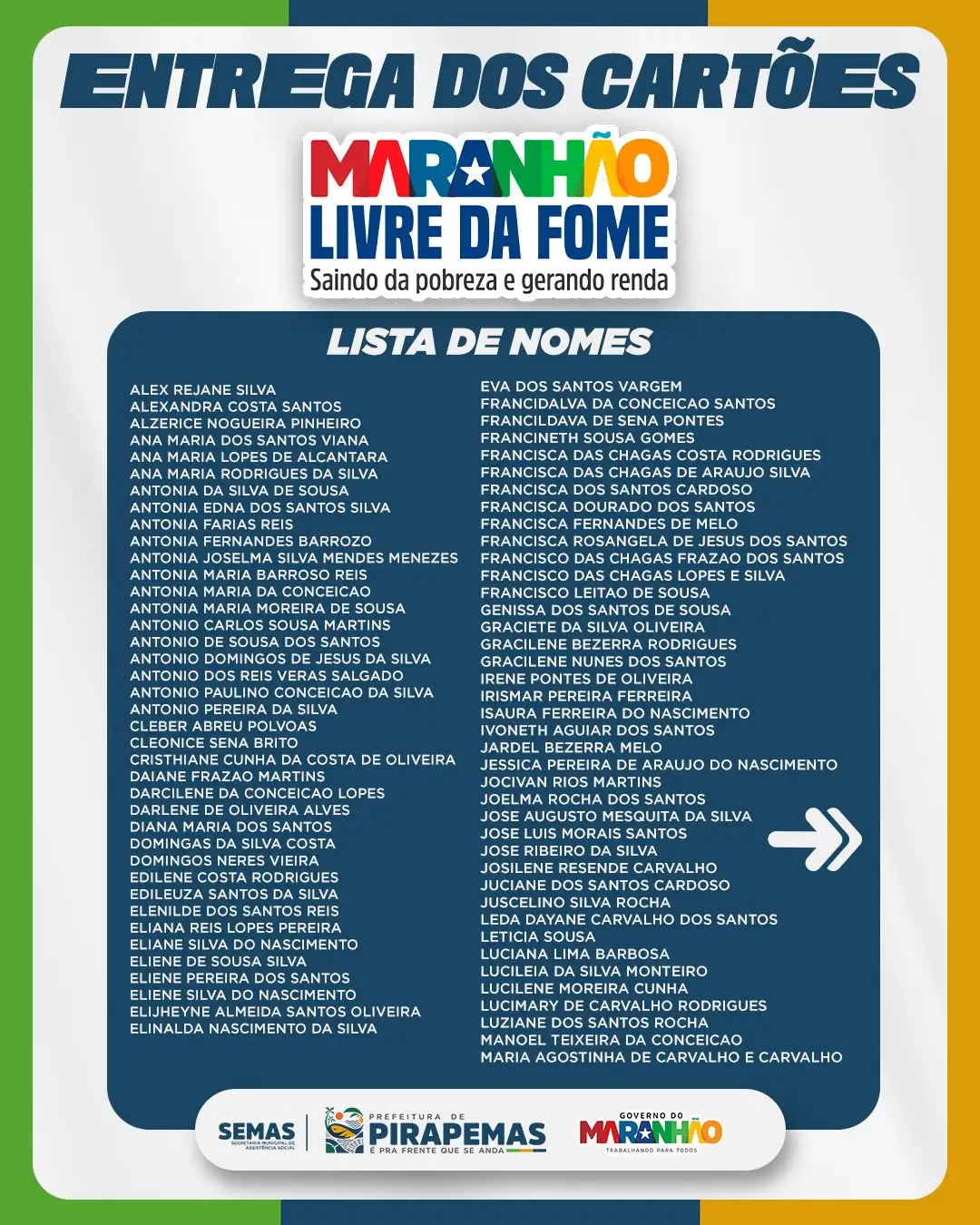 Foto 3 – Maranhão Livre da Fome 📍