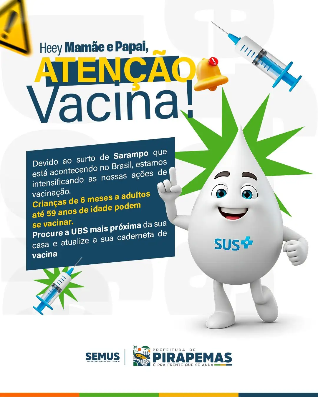 🚨 ATENÇÃO, PIRAPEMAS! 🚨