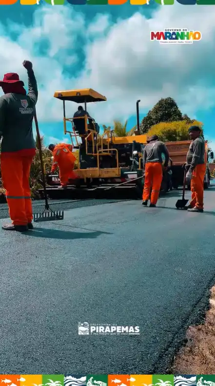 Implantação Asfáltica! 🚧
