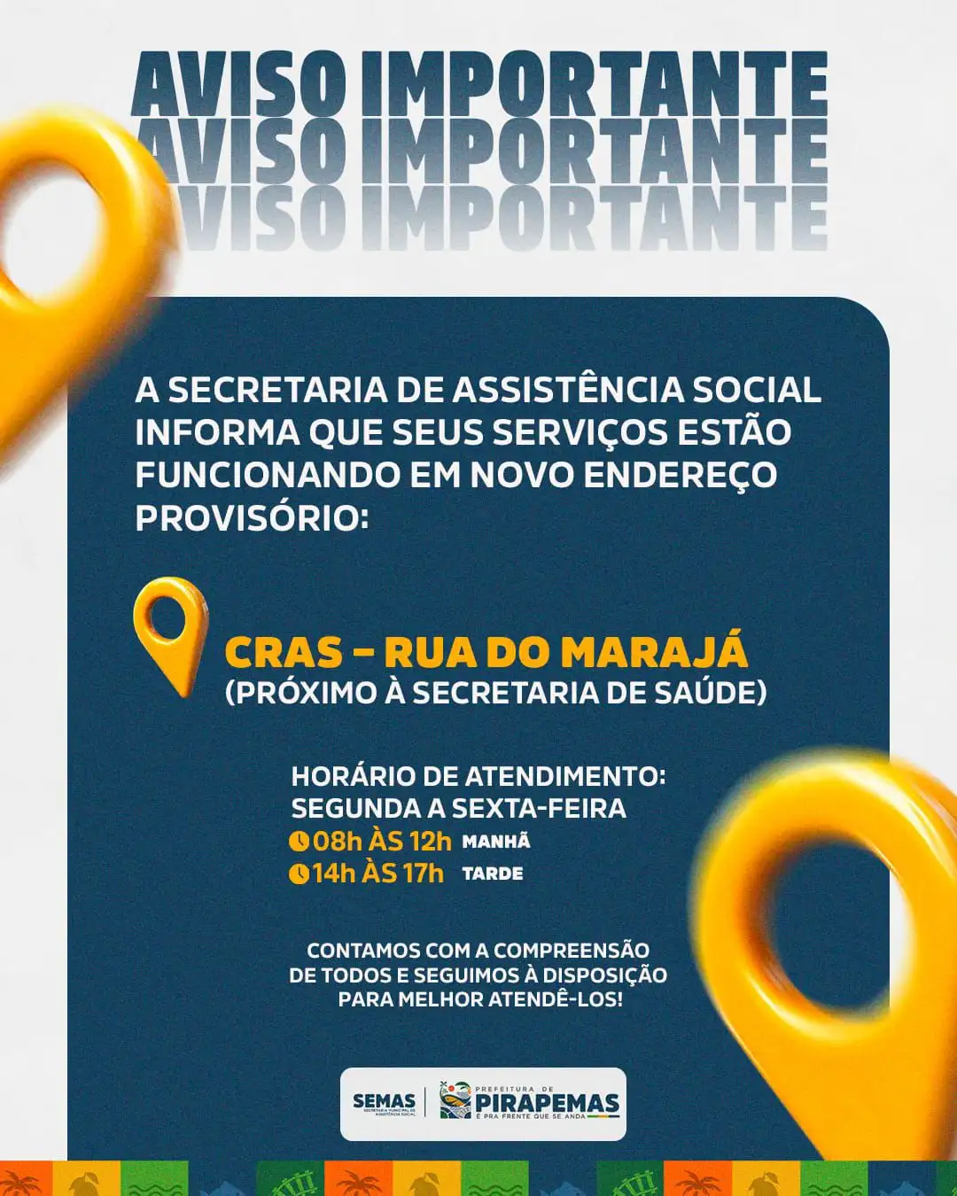 📢 IMPORTANTE!
