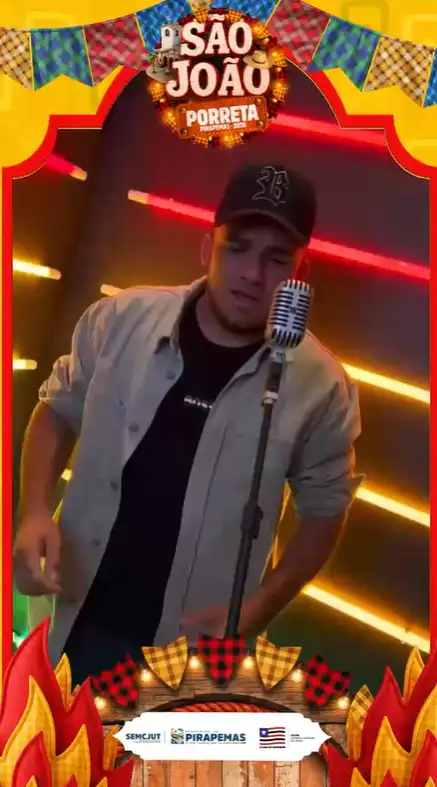 🎤🔥 É hoje!