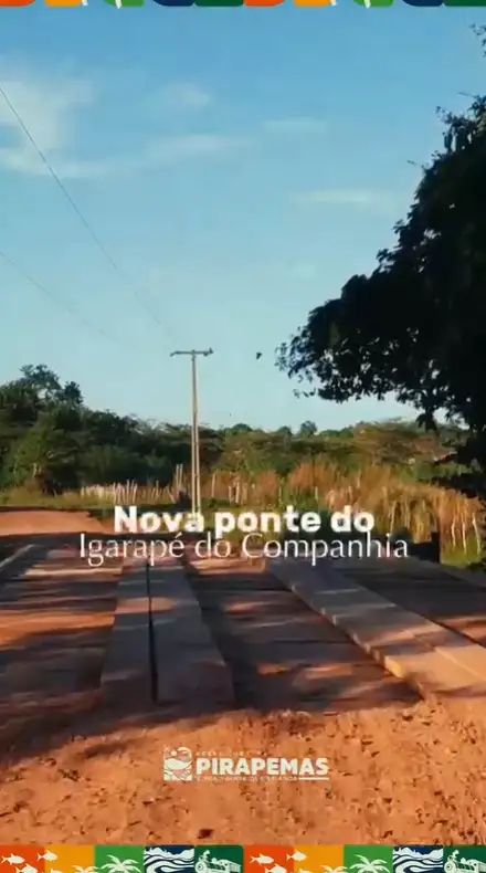 🌉 Mais uma obra concluída em Pirapemas!