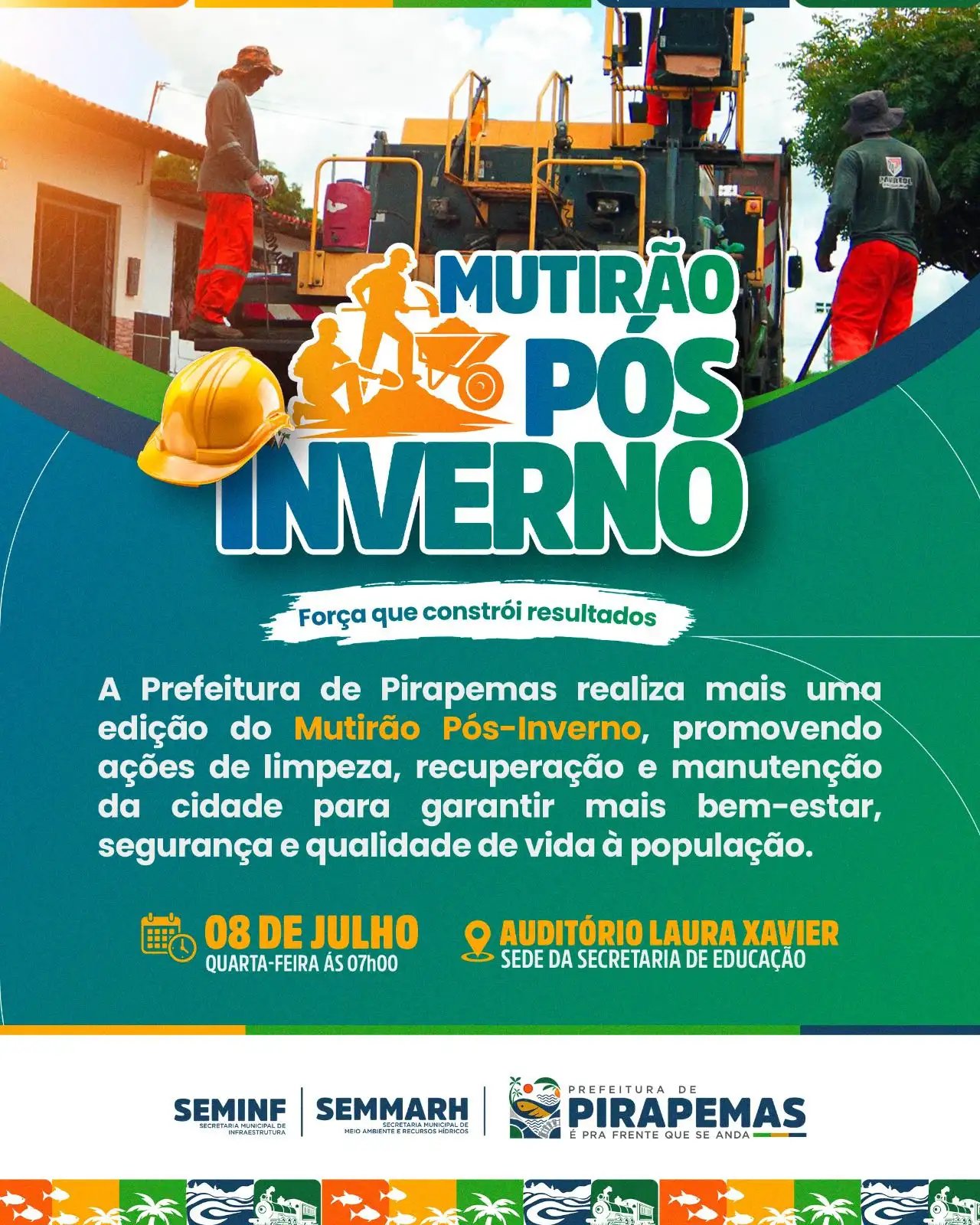 🚧💚 Mutirão Pós-Inverno: é hora de cuidar da nossa cidade!