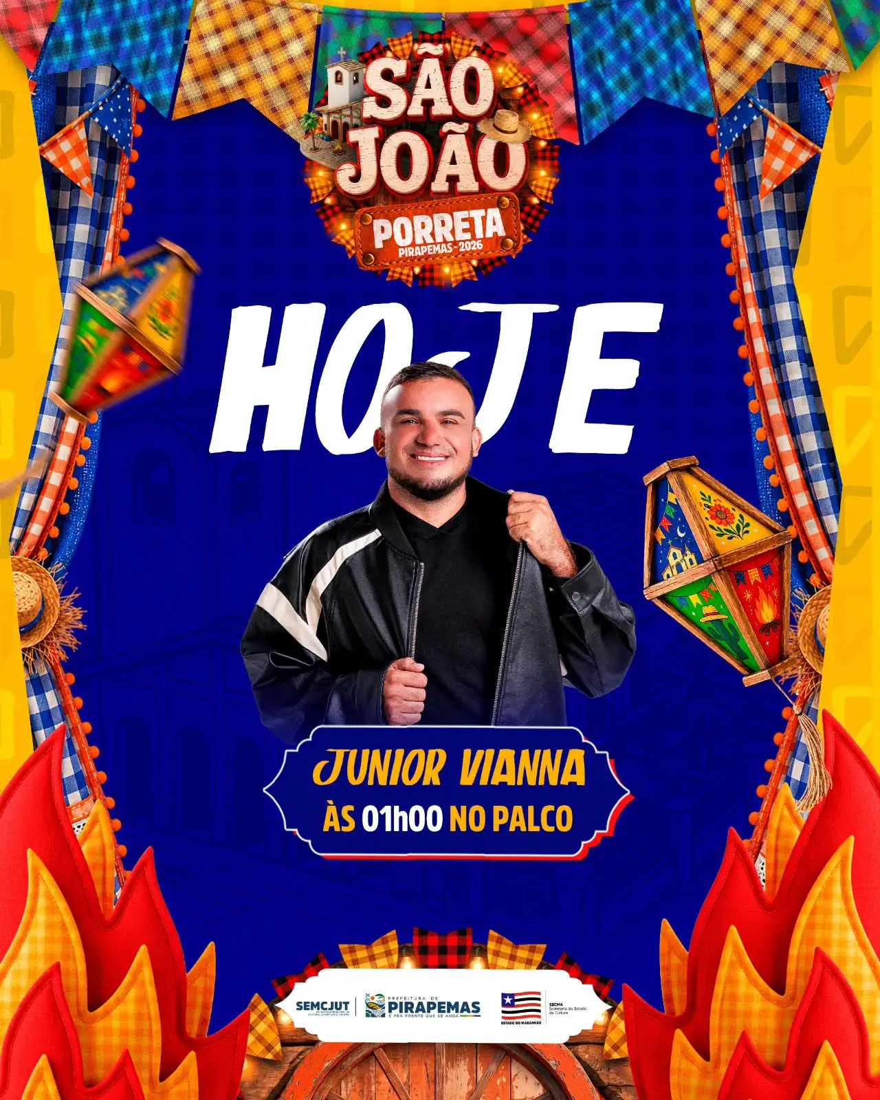 É HOJE!