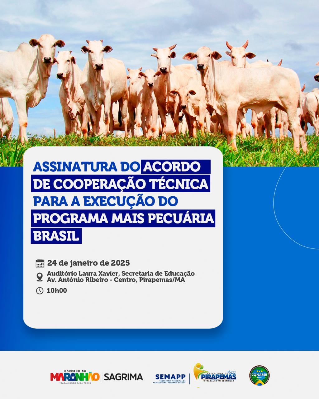 ASSINATURA DO ACORDO DE COOPERAÇÃO TÉCNICA