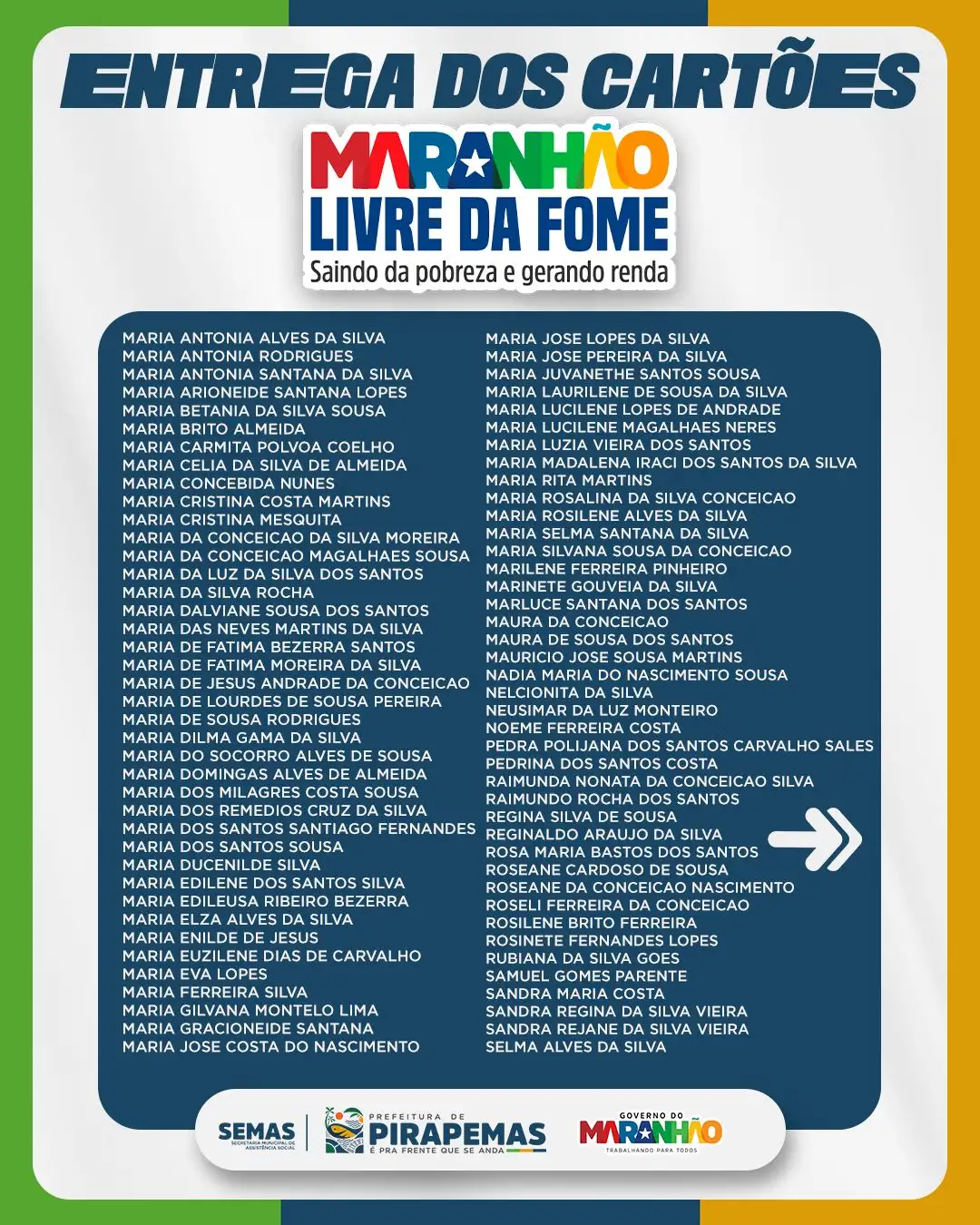 Foto 1 – Maranhão Livre da Fome 📍