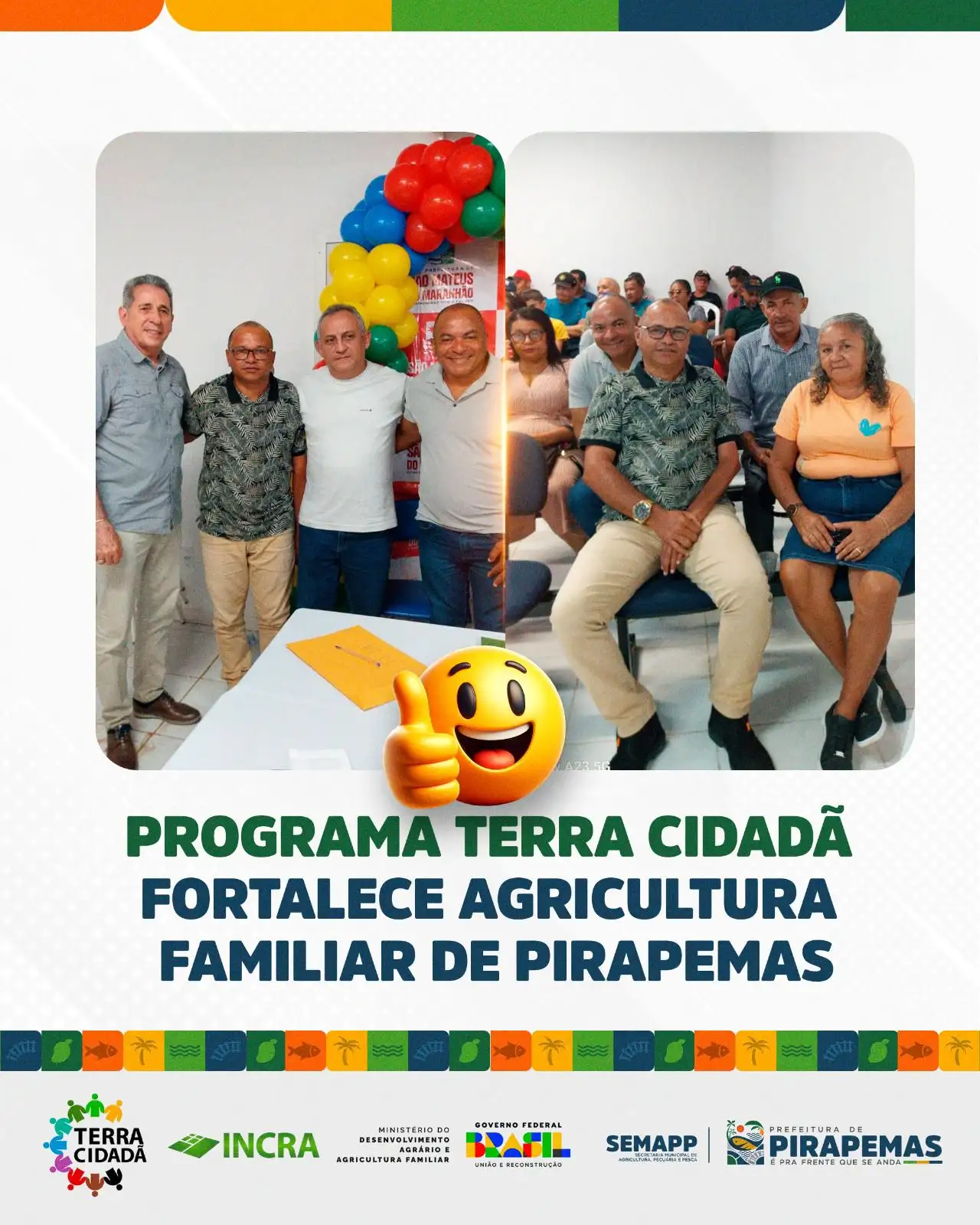 Encontro do programa Terra Cidadã!