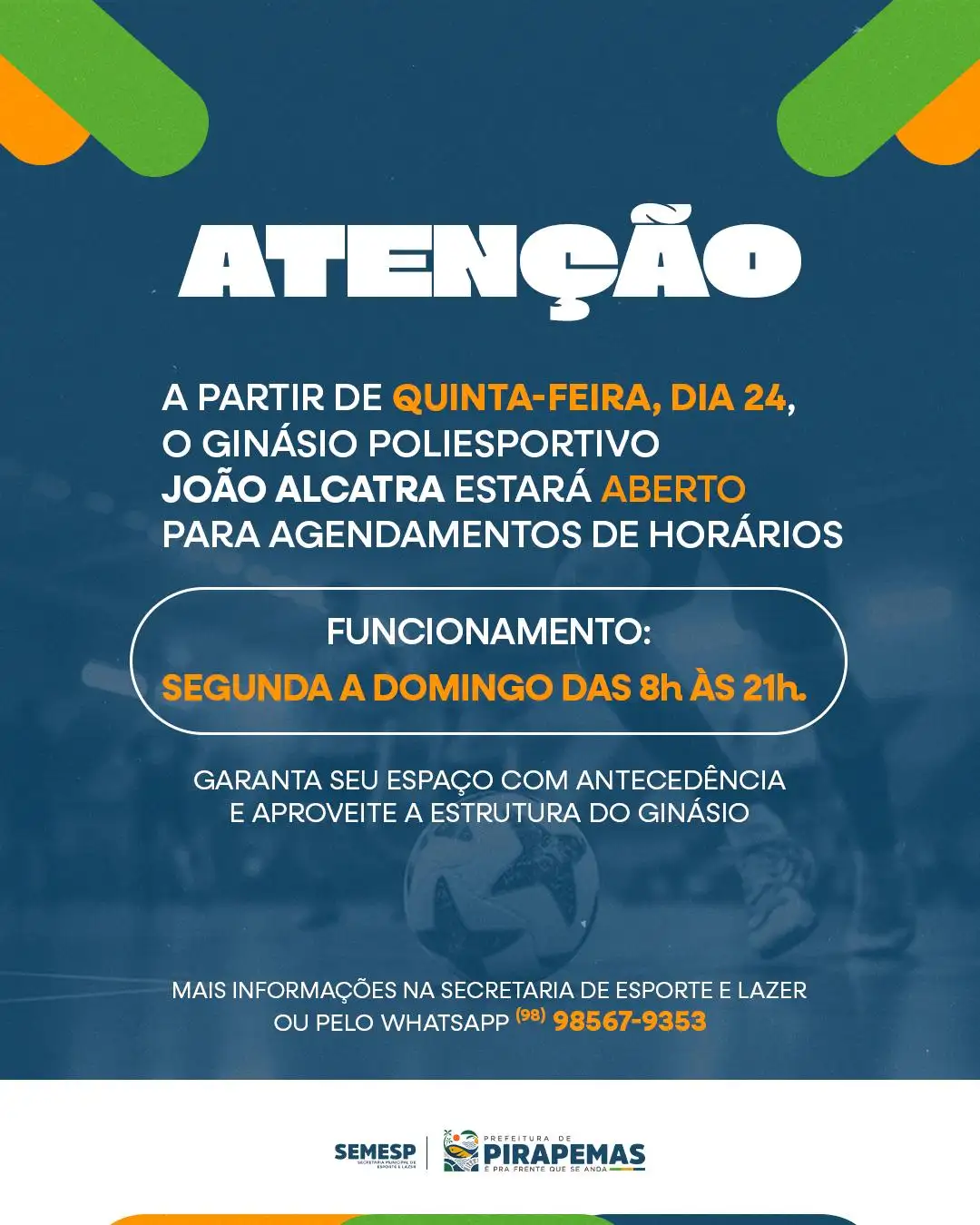 ATENÇÃO, GALERA!