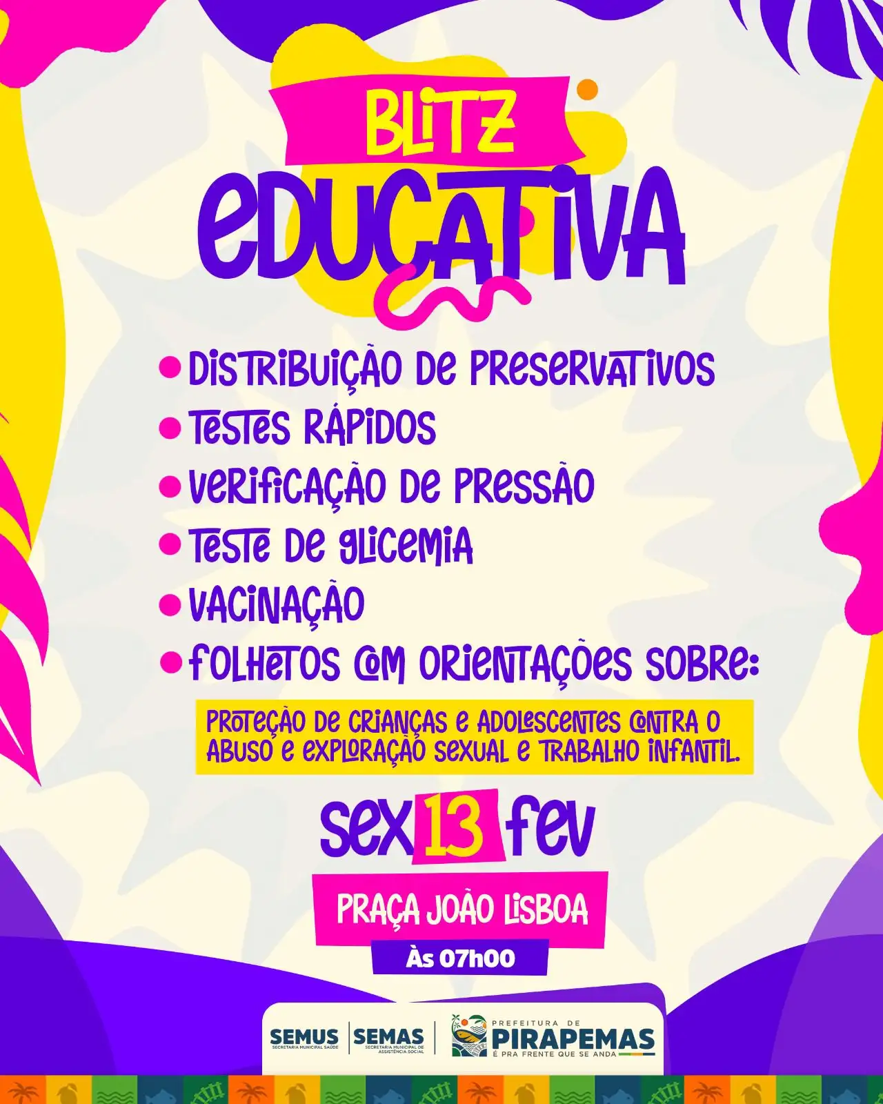 🎭🚨 BLITZ EDUCATIVA DE CARNAVAL