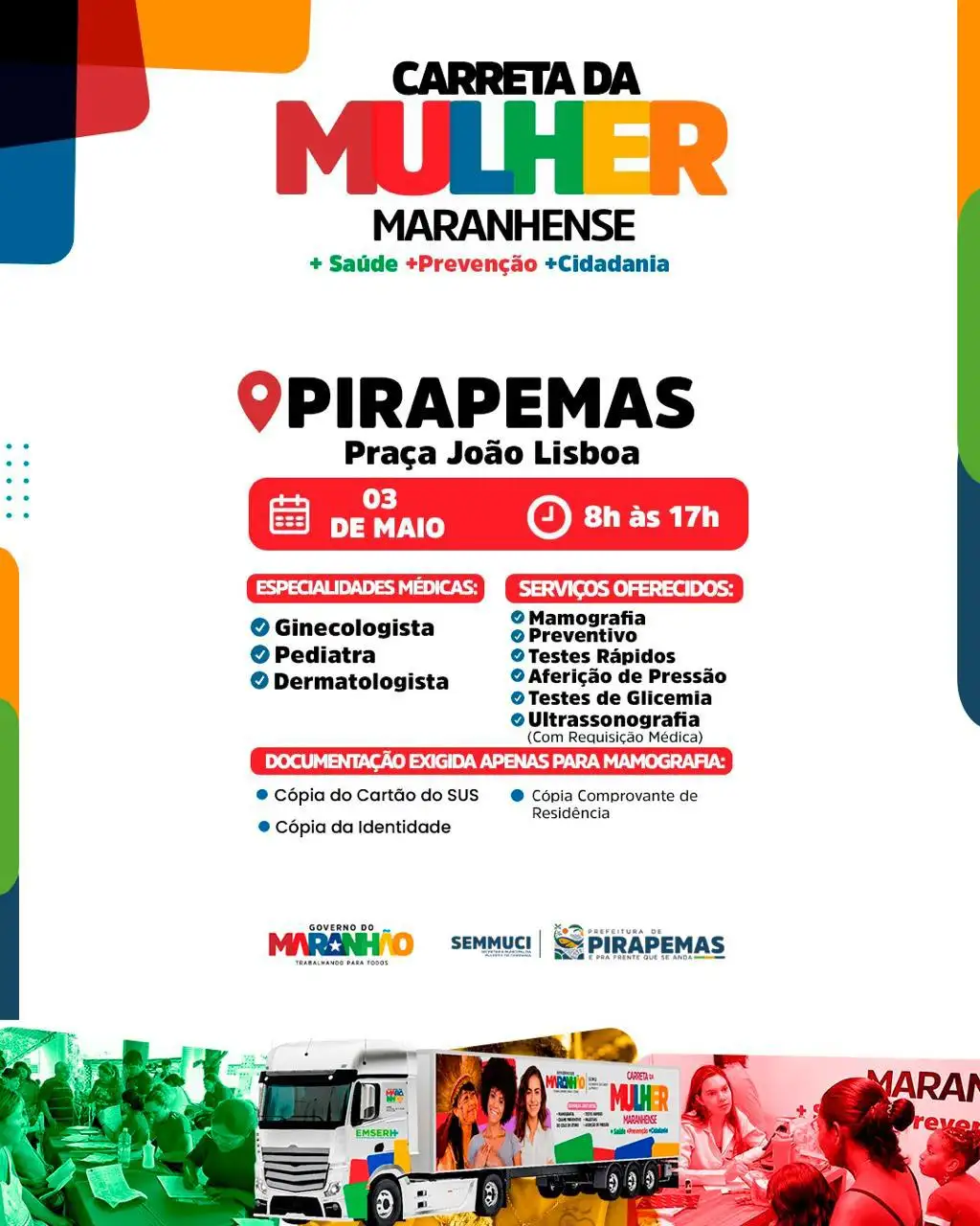 CARRETA DA MULHER MARANHENSE EM PIRAPEMAS!