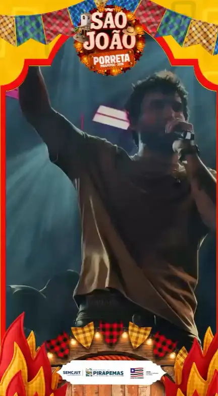 🎤🔥 É hoje!