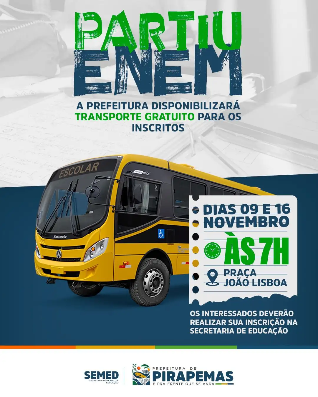 📚 PARTIU ENEM 2025! ✍️