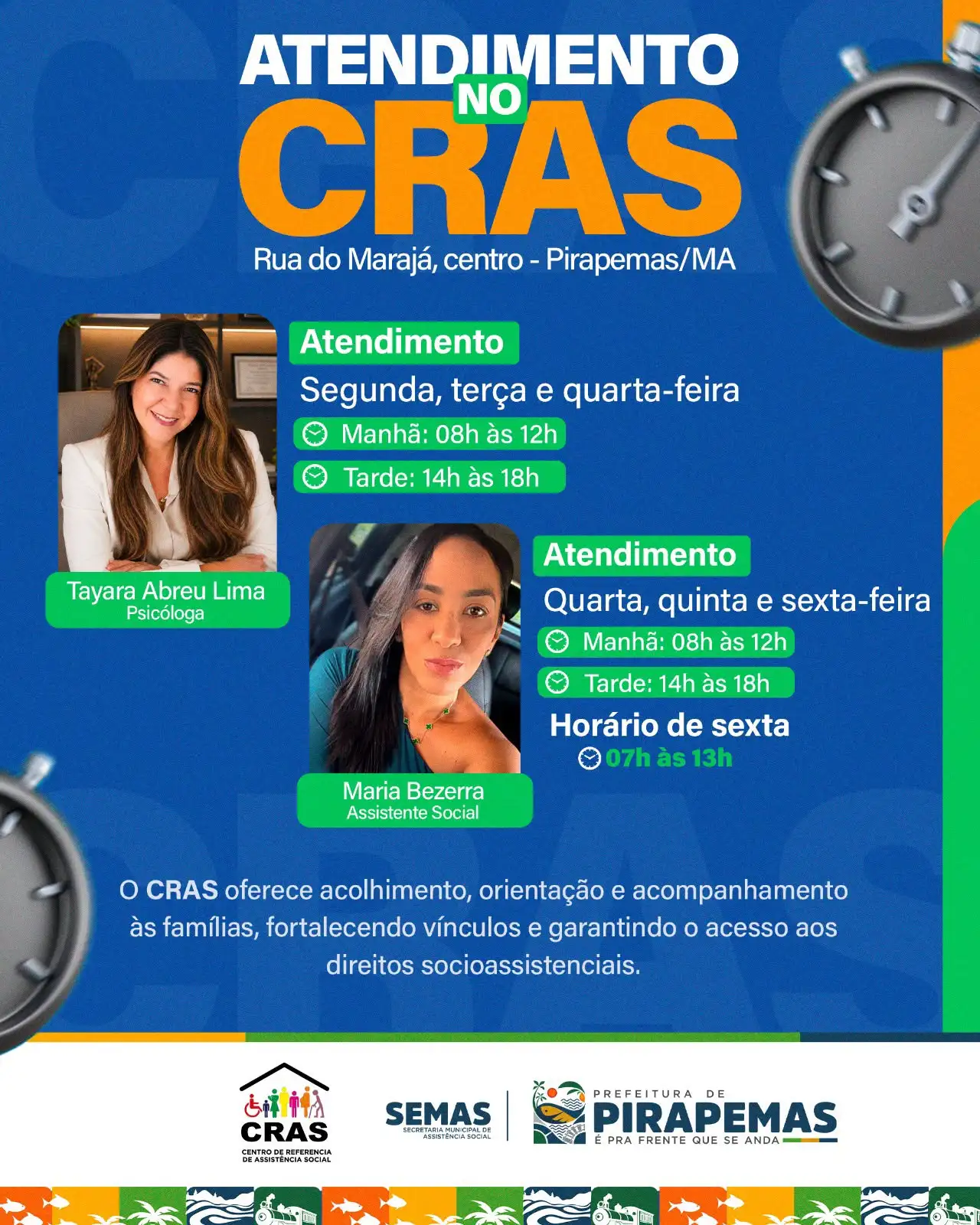 Foto 1 – Atendimento na Secretaria de Assistência Social!