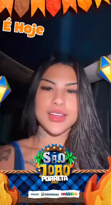 A Japa Cantora no São João Porreta!