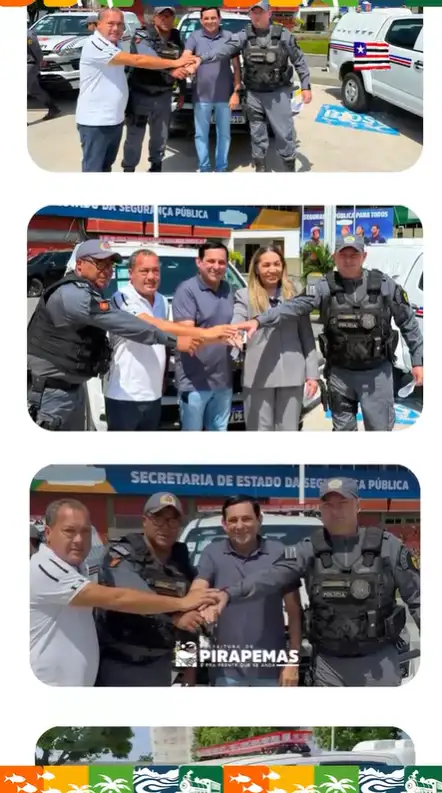 Entrega de nova viatura à Polícia Militar!