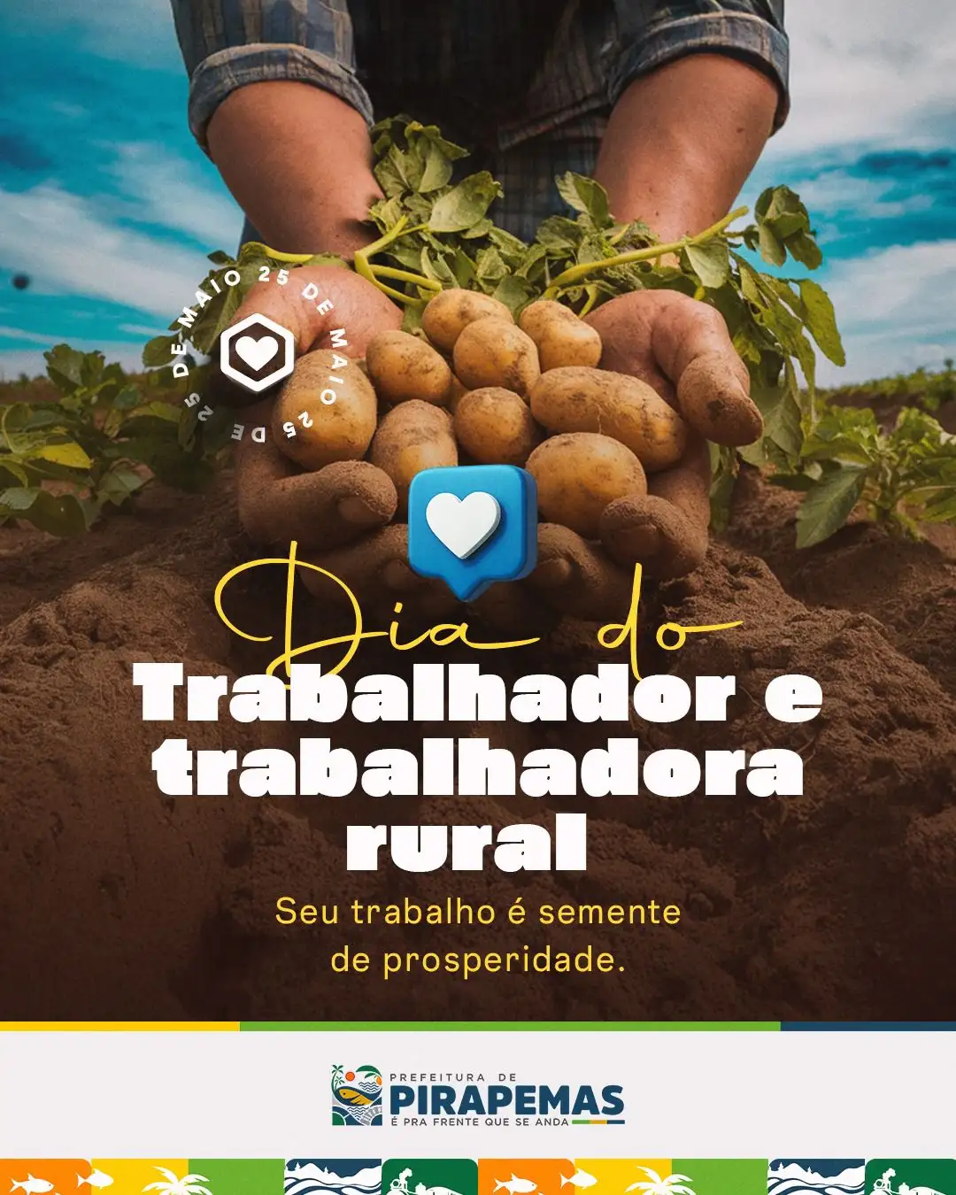 Dia do Trabalhador e da Trabalhadora Rural!🌾