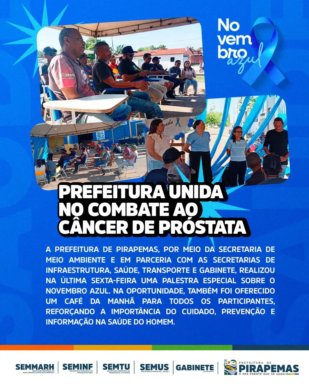 Prefeitura Unida no Combate ao Câncer de Próstata