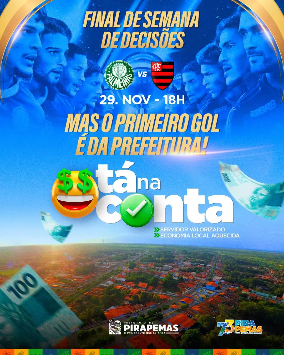 Final de semana de decisões
