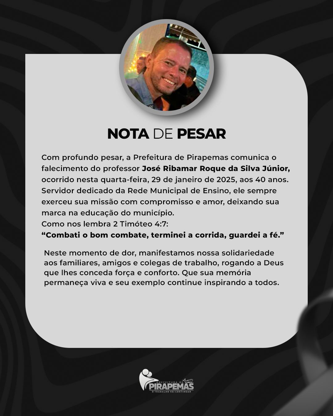 Nota de Pesar