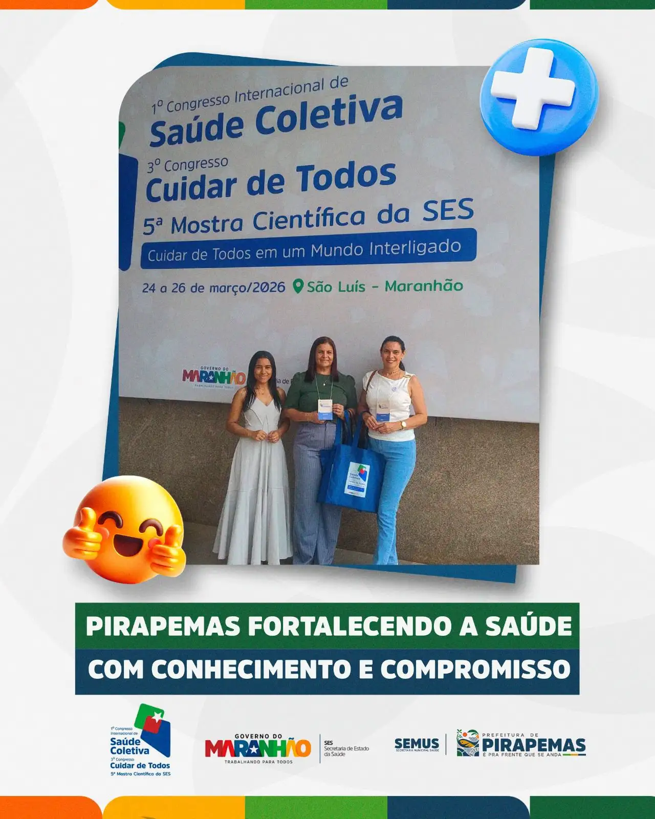 Congresso Internacional de Saúde Coletiva!