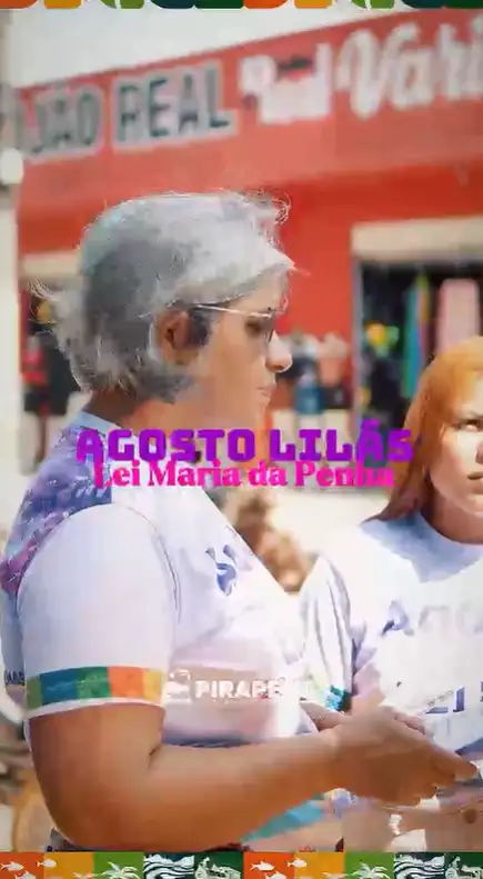 💜 Agosto Lilás em Pirapemas!