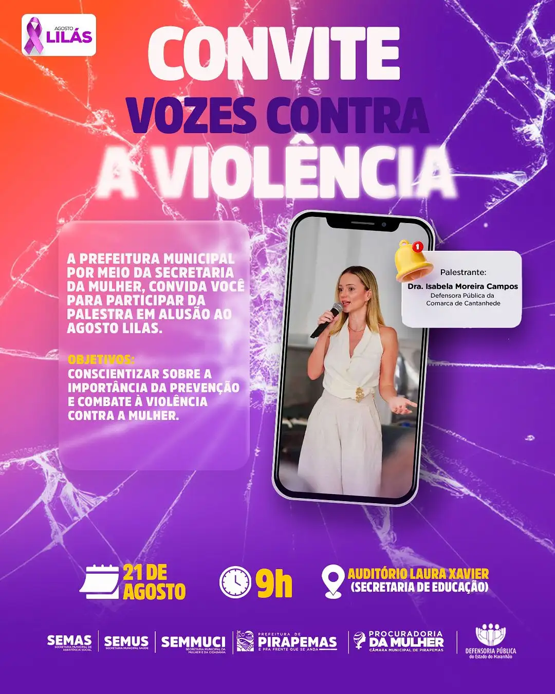 💜 Agosto Lilás