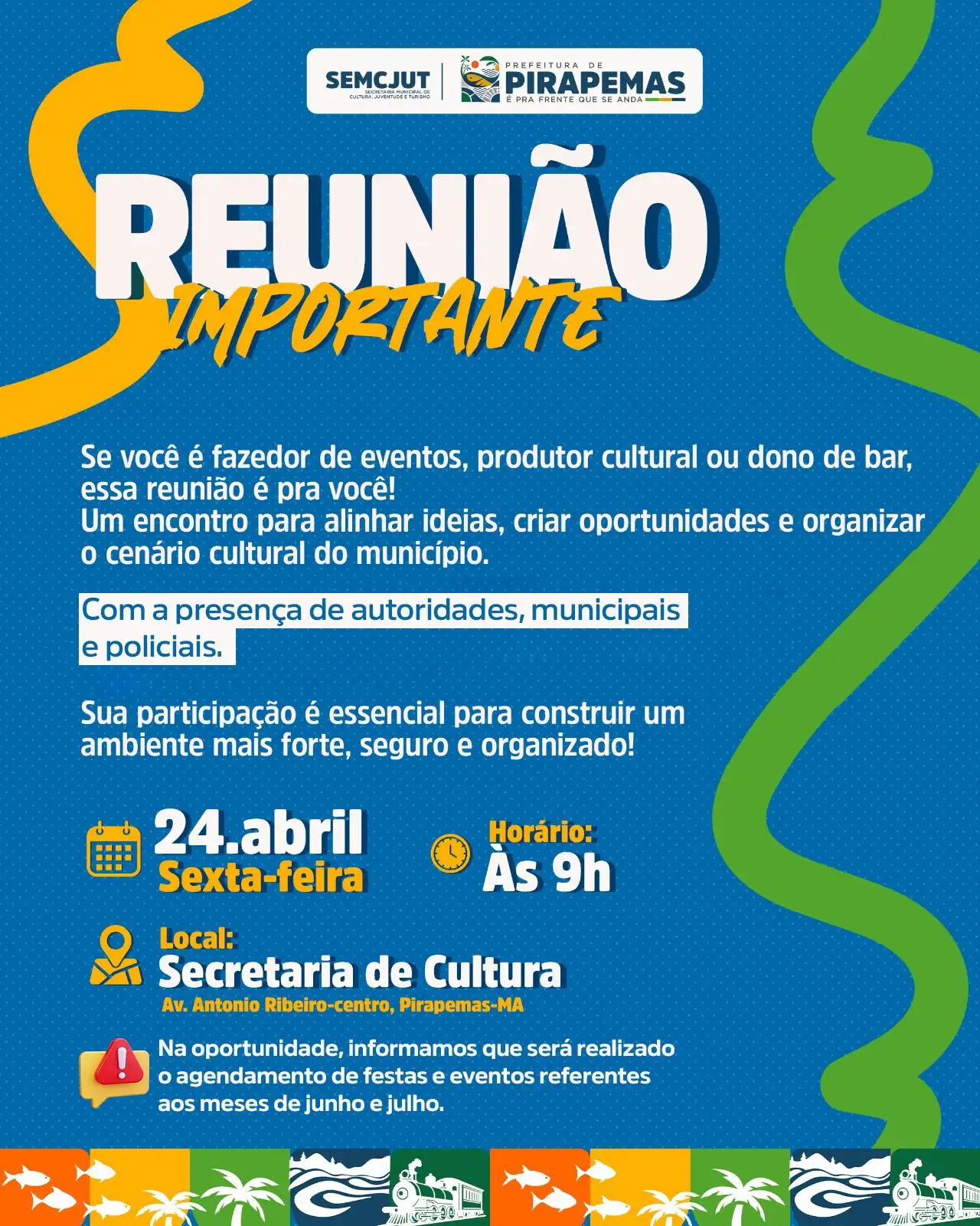 REUNIÃO IMPORTANTE!