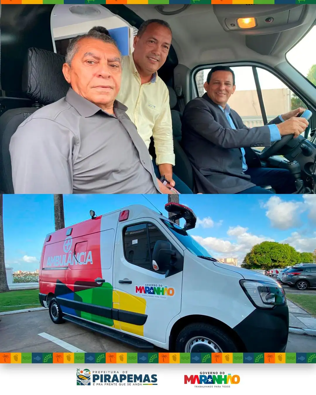 Foto 2 – Reunião no Palácio dos Leões