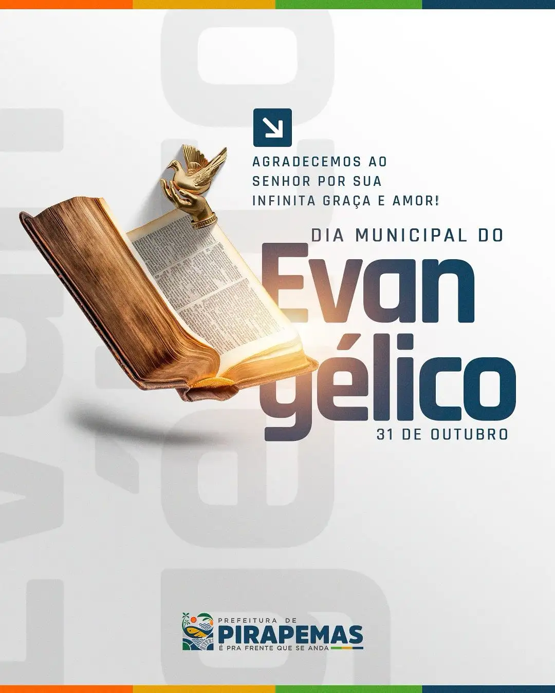 🙏 Feliz Dia do Evangélico! 🙏